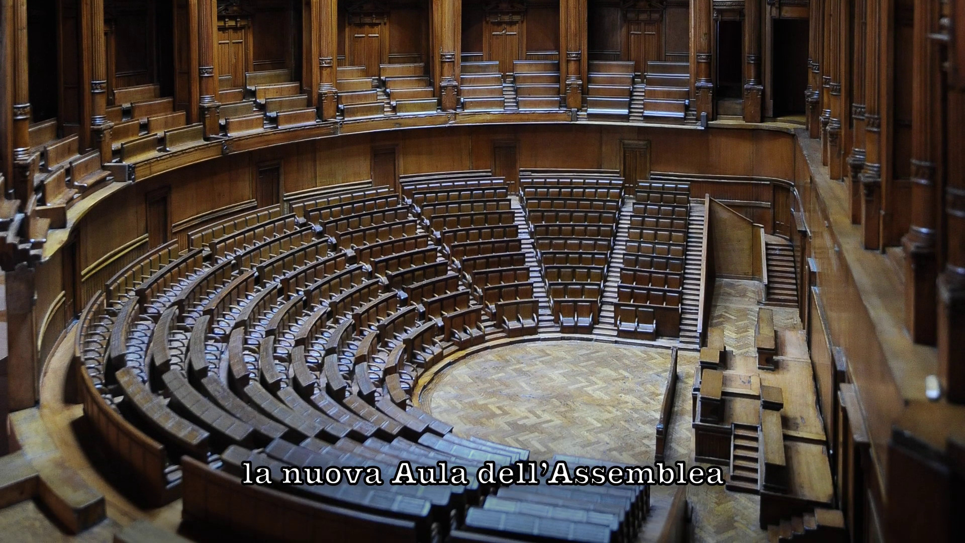 Compie 106 anni l'Aula della Camera progettata da Basile