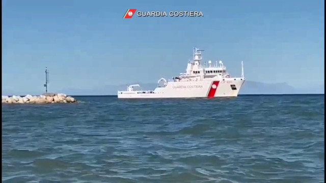 Frana a Ischia, l'attività in mare della Guardia Costiera