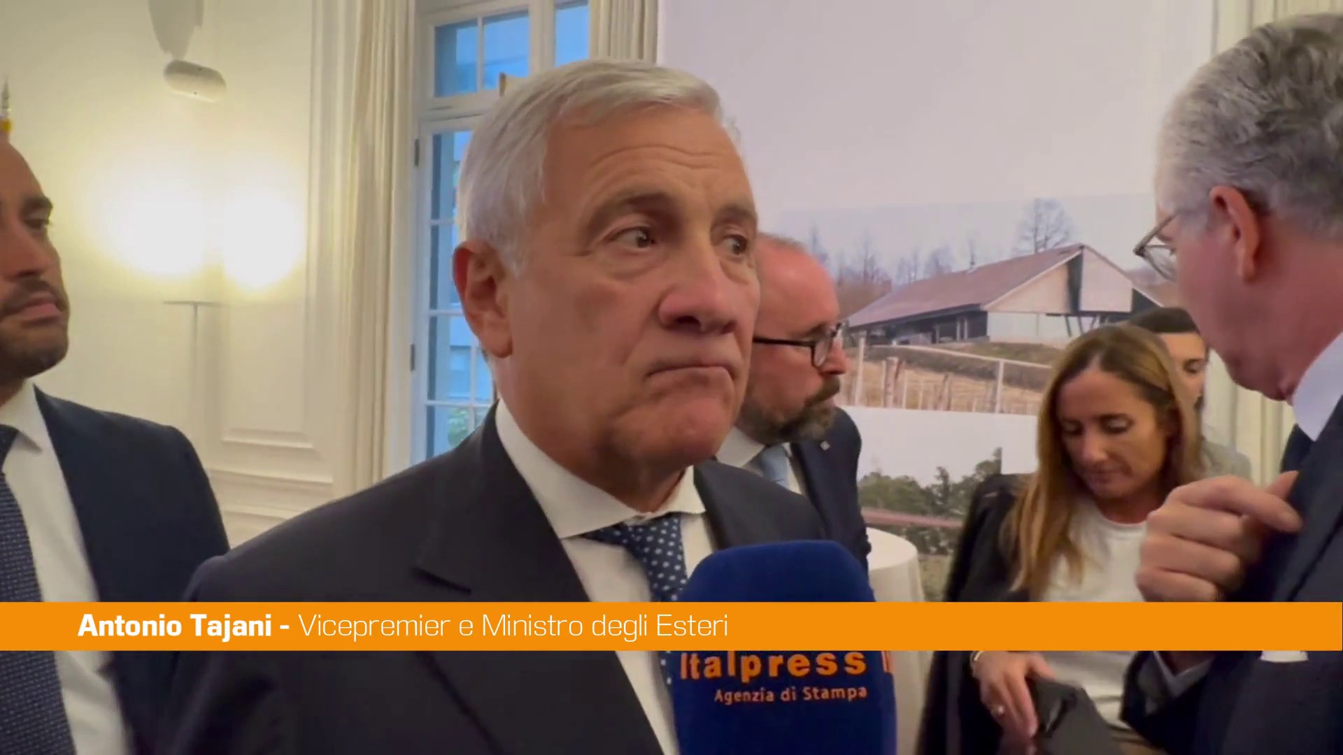 Voto italiani all'estero, Tajani 