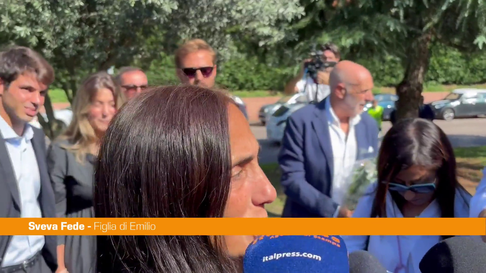 Fede, la figlia Sveva 