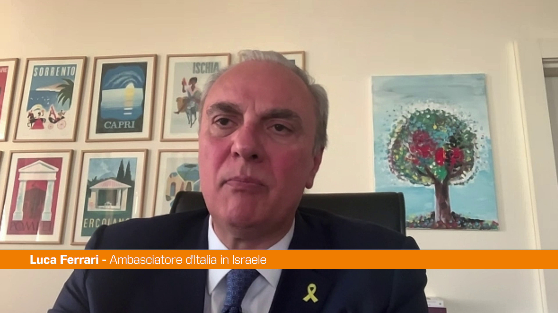 Israele, ambasciatore Ferrari 