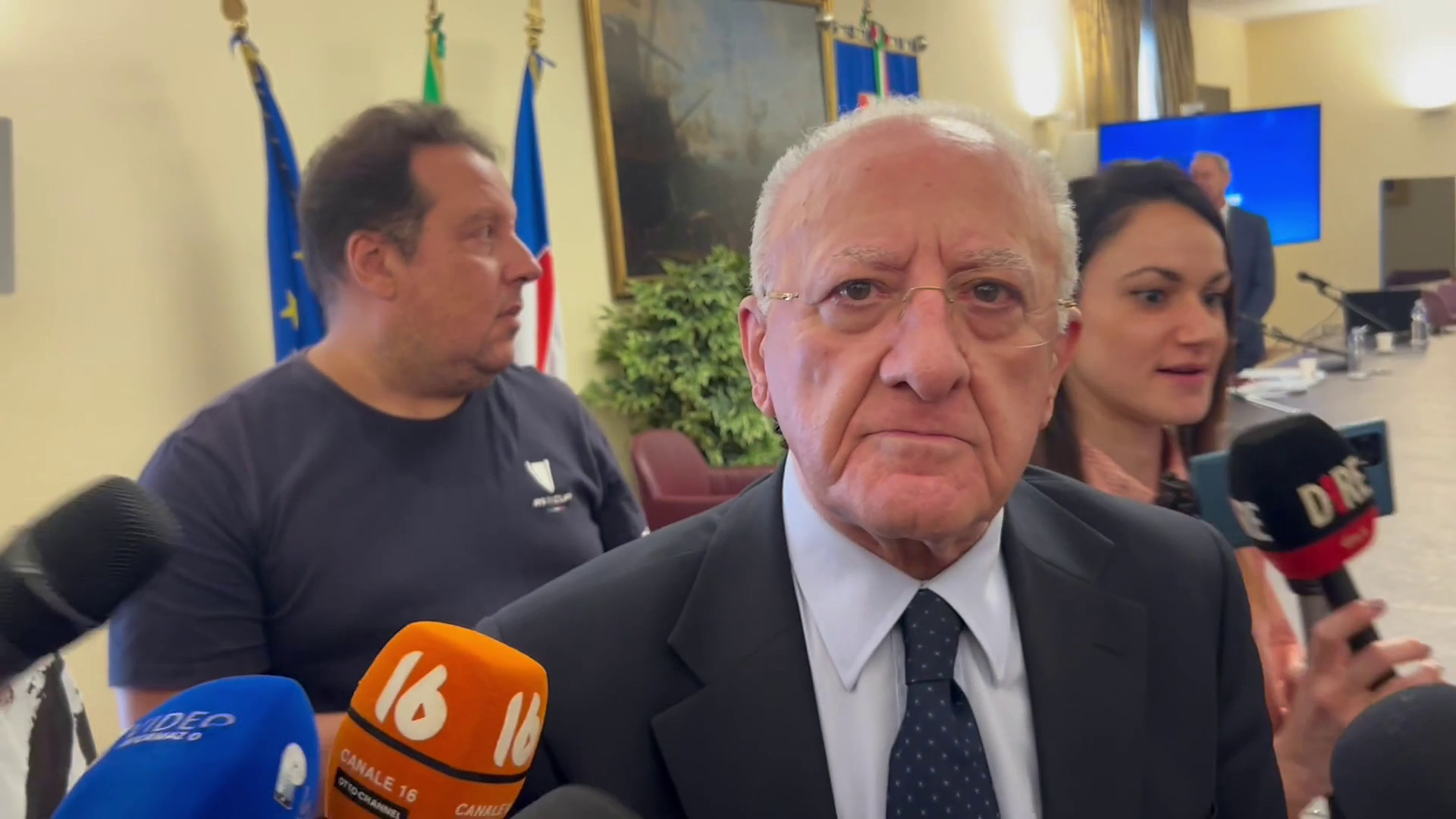 Campi Flegrei, De Luca “Bene se ci sono nuove risorse”