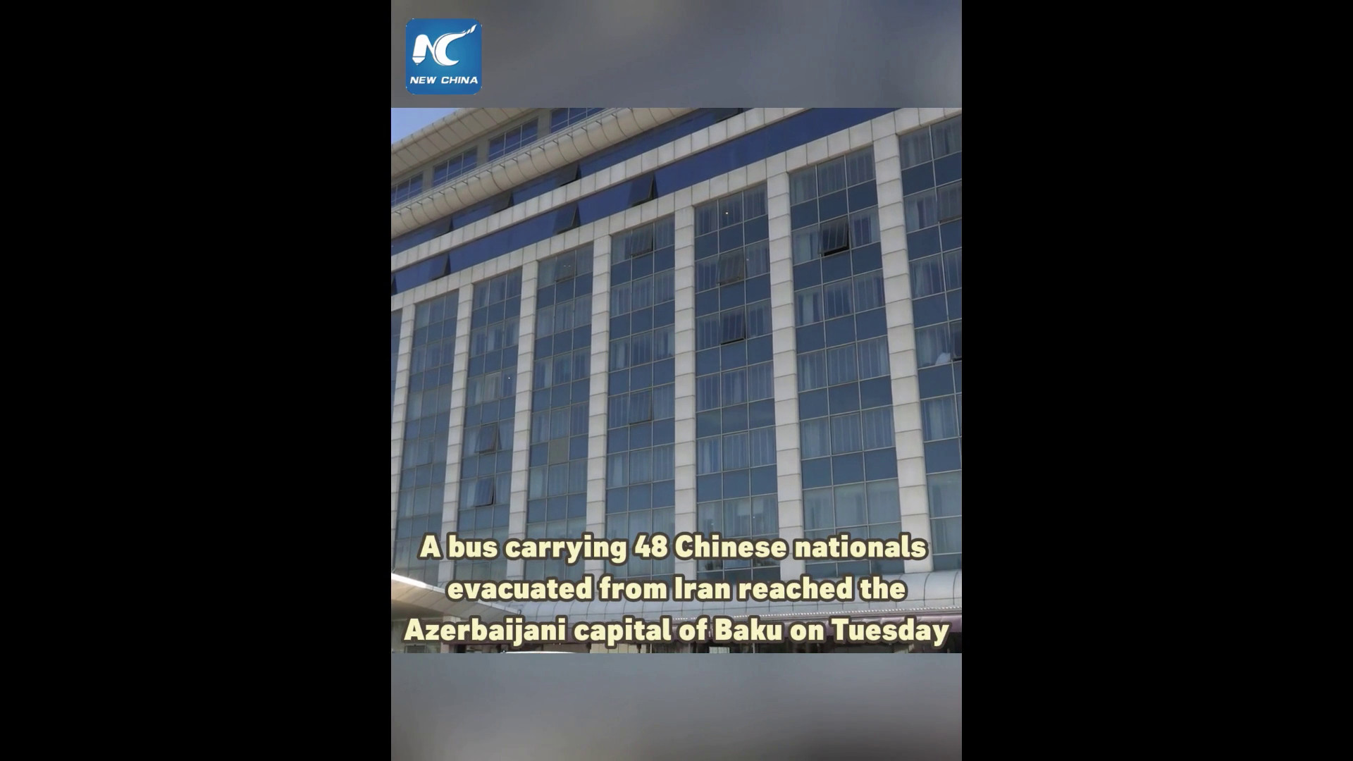 Cina: cittadini evacuati dall'Iran arrivano in Azerbaigian