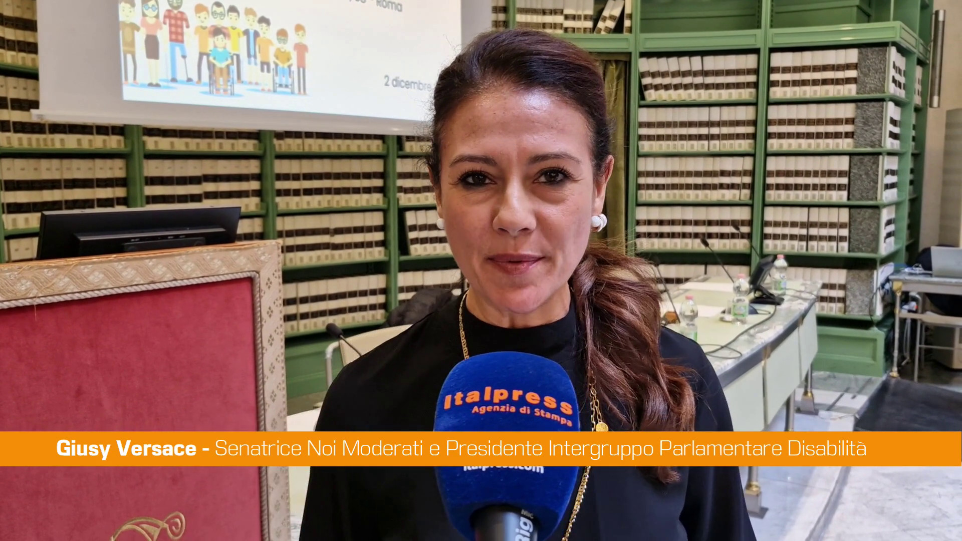 Disabilità, Versace 